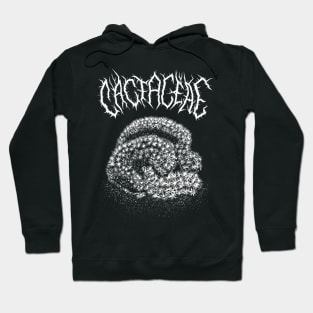 Metal Cactus Drawing of Brain Cactus Hoodie